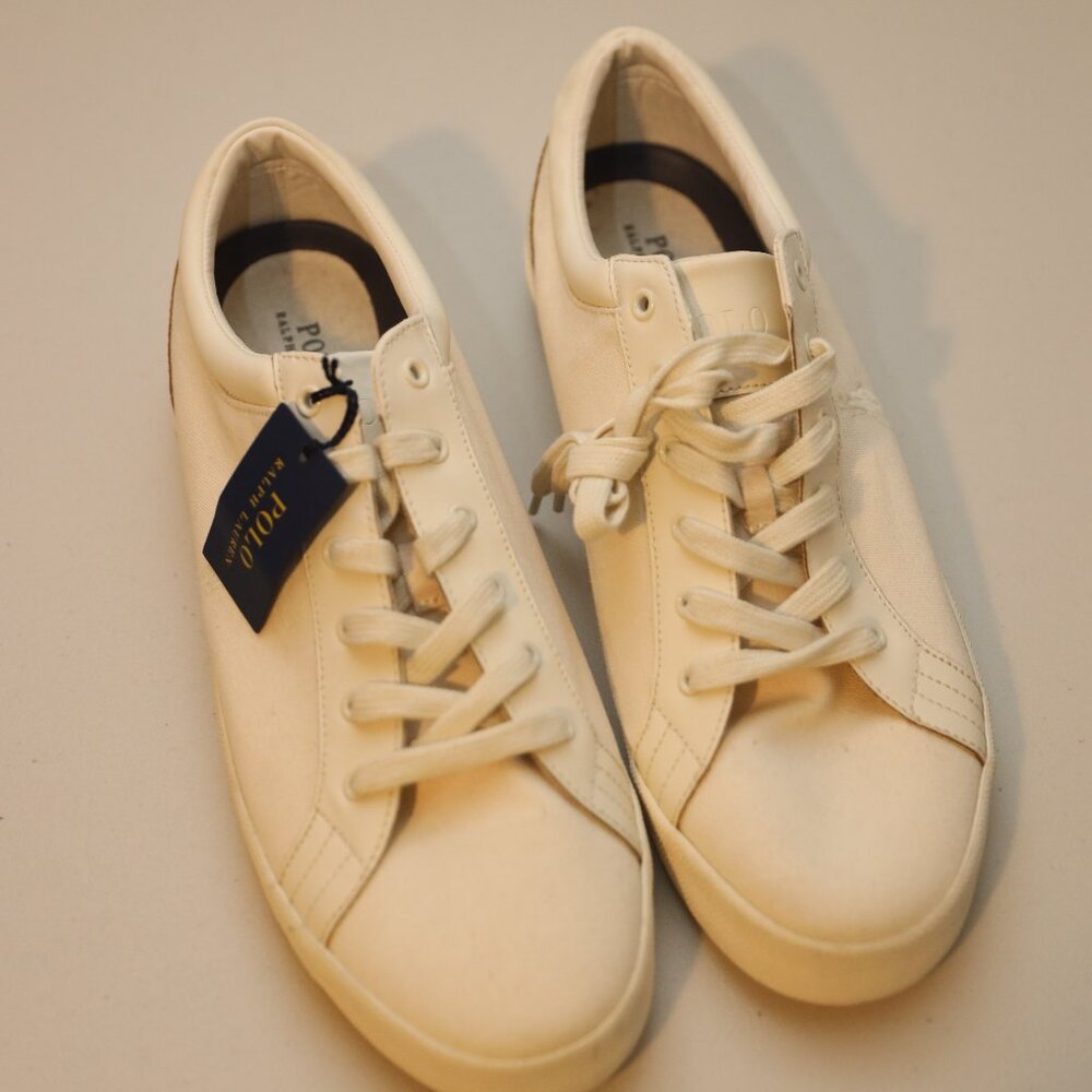 Polo Ralph Lauren Canvas Sneakers NWT Size 15